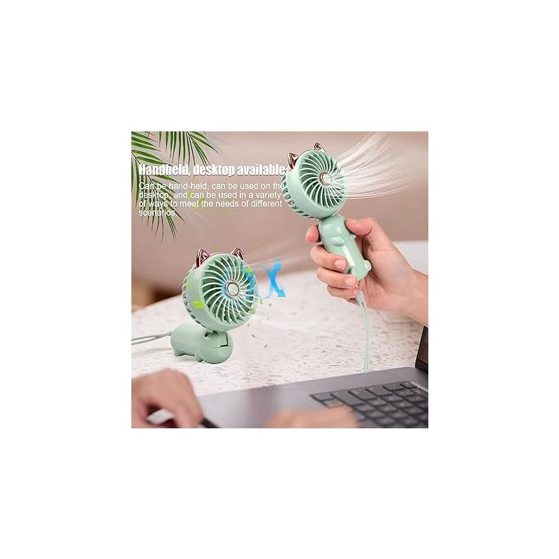 Tragbarer Ventilator, Mini-usb-ventilatoren, Tragbarer Ventilator Mit Wiederaufladbarem Akku