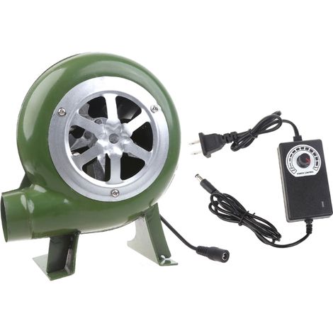 Ventilateur Puissant Pour Barbecue, Allume-feu Pour Gril À Charbon, Ventilateur Pour Fumoir, Ventilateur Électrique En Fer Ac100-240v 2900rpm Réglable 0,76-aquaforge