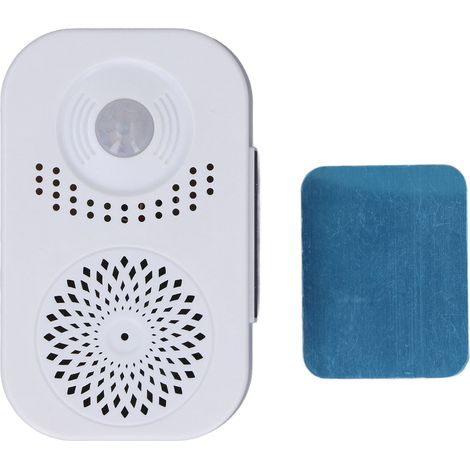 Sonnette Pour Entrée Commerciale, Sonnette D'Accueil Avec Fonction D'Enregistrement Vocal, Lecteur Audio De Message D'Accueil Personnalisé Avec Réglage Du Volume-aquaforge