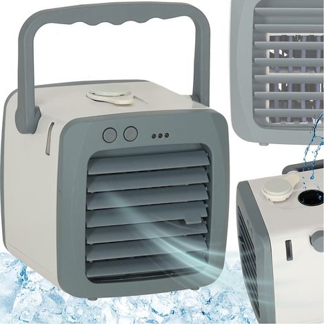 Refroidisseur D'Air De Bureau Portable, Usb, Réservoir D'Eau De 300 Ml, 3 Modes, Blanc-aquaforge