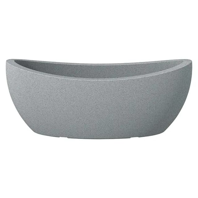 Scheurich Jardiniere Wave Globe 58 cm x 24 cm Stony-Grey