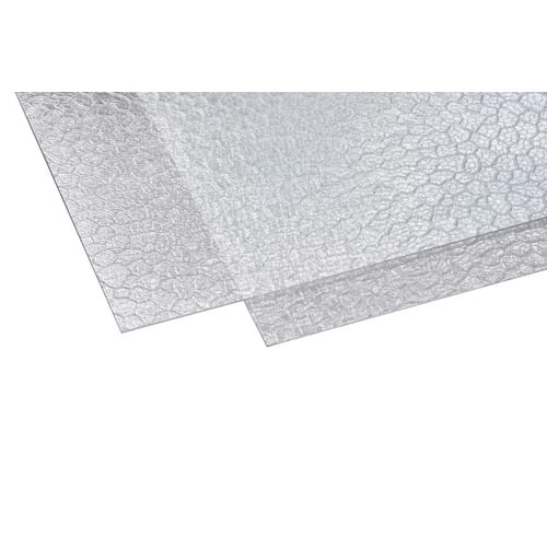 Polystyrol-Platte 2,5 mm Wabe Transparent 1000 mm x 1000 mm