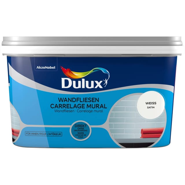 Dulux Fresh Up Wandfliesenlack Satin Weiß 2,