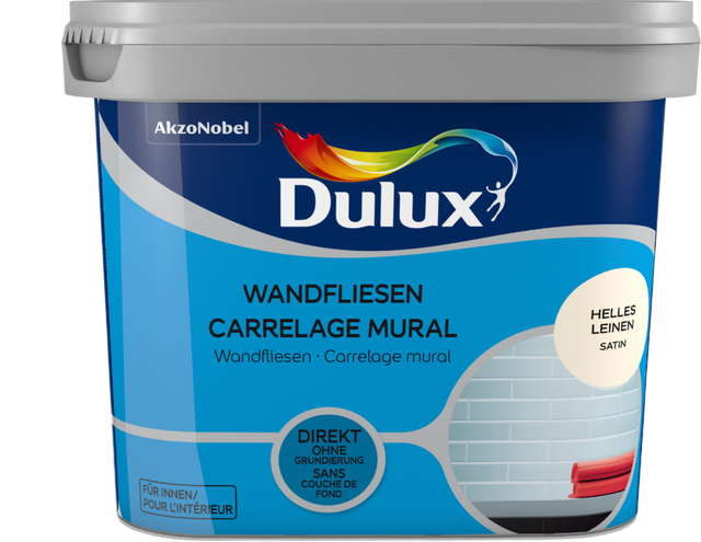 Dulux Fresh Up Wandfliesenlack Satin Helles Leinen 750 ml