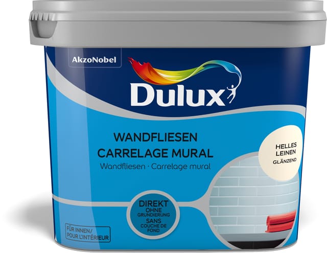Dulux Fresh Up Wandfliesenlack Glänzend Helles Leinen 750 ml