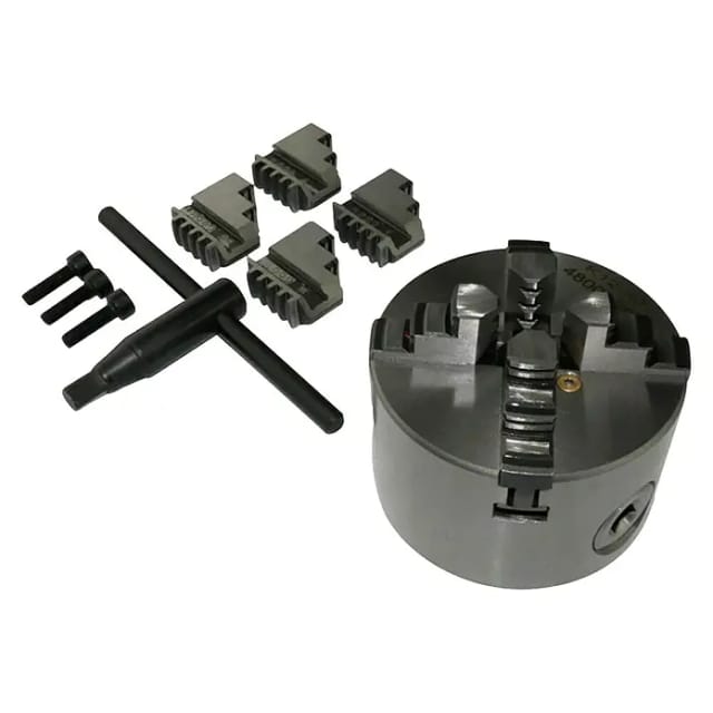 Rotwerk 4-Backenfutter zentrisch spannend 8 cm