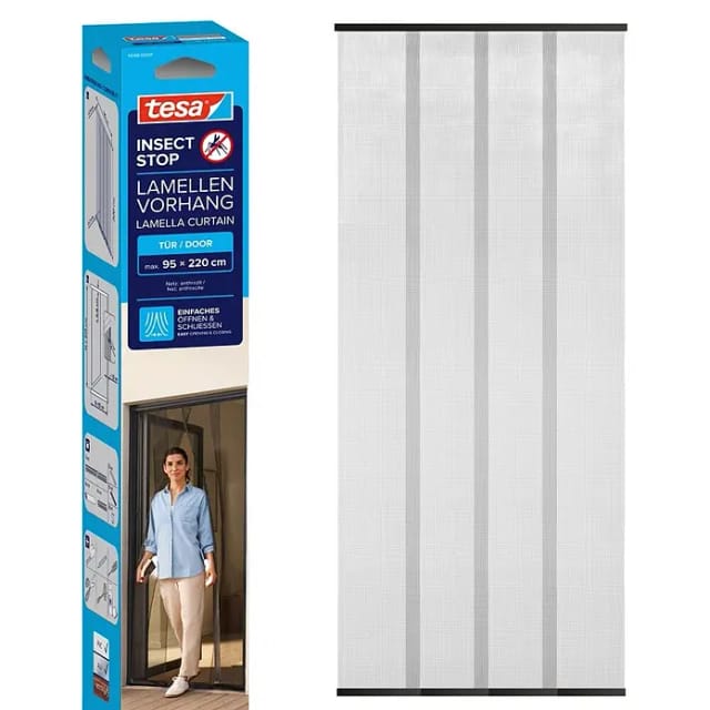 tesa® Insect Stop Lamellenvorhang Tür anthrazit