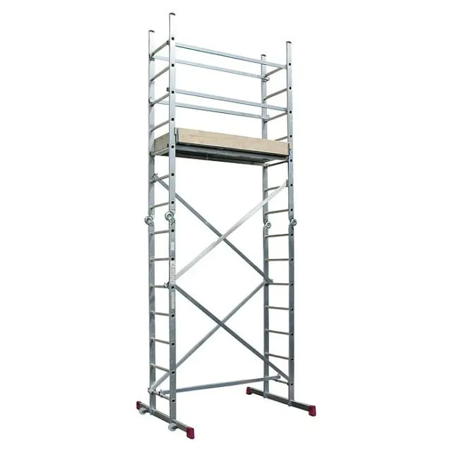 Krause Corda Gelenkgerüst Arbeitshöhe: ca. 4,85 m 2 x 14 Sprossen