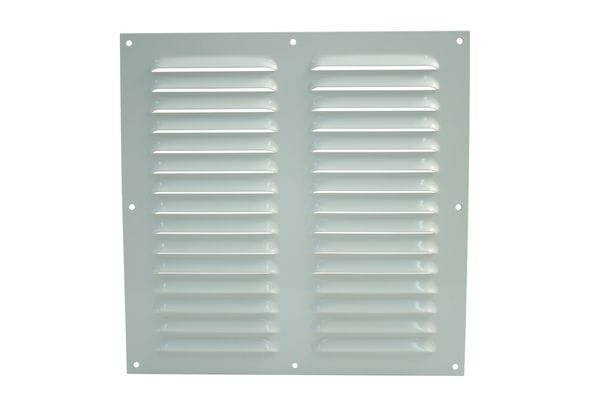 Marley Lüftungsgitter aus Aluminium Weiß 300 x 300 mm