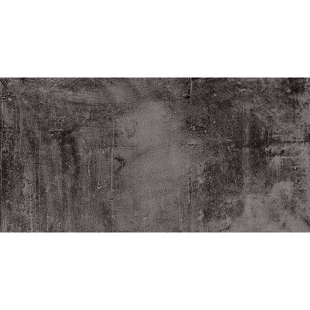 Bodenfliese Feinsteinzeug Anthrazit Glasiert Matt 60 cm x 30 cm