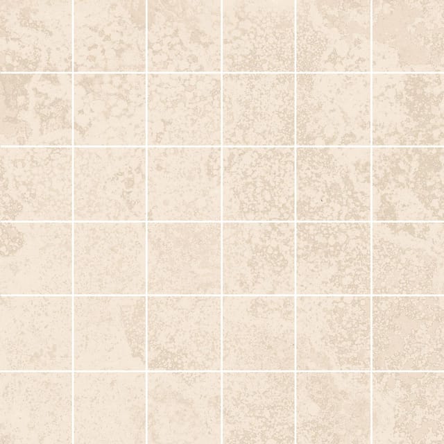 Feinsteinzeug Mosaik Massa Ivory Glasiert Lappato Rektifiziert 30 x 30 cm
