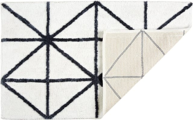Schöner Wohnen Badteppich Barbados Grafik ca. 60 cm x 90 cm