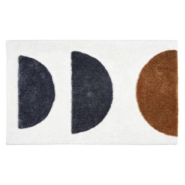 Schöner Wohnen Badteppich Barbados Semi-Circles ca. 60 cm x 90 cm