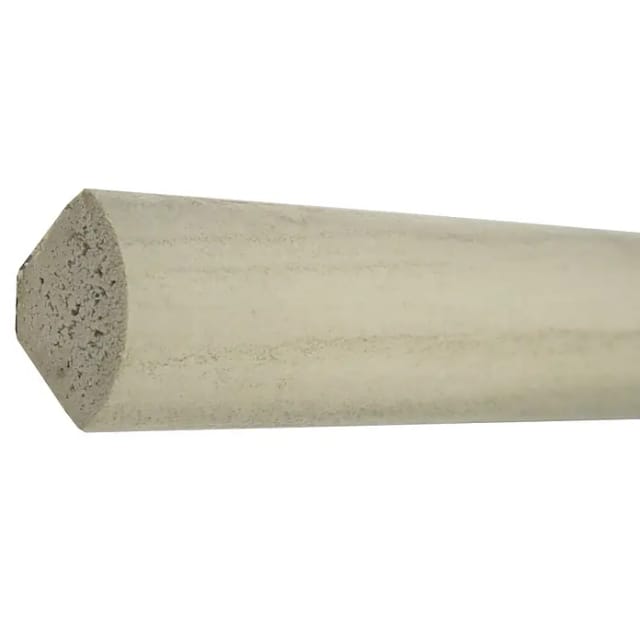 Viertelstab Esche Grau Kunststoff 12 mm Länge 2000 mm