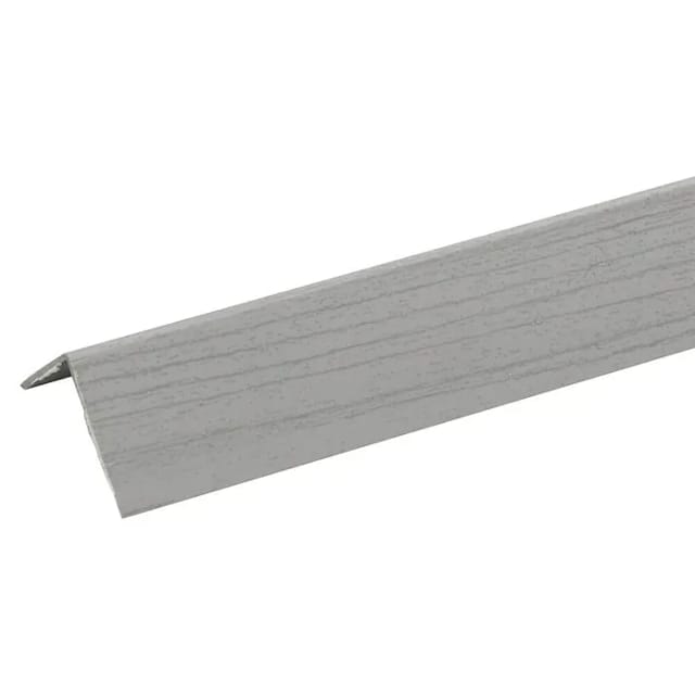 Winkelleiste Esche grau Kunststoff 30 mm x 30 mm Länge 2500 mm