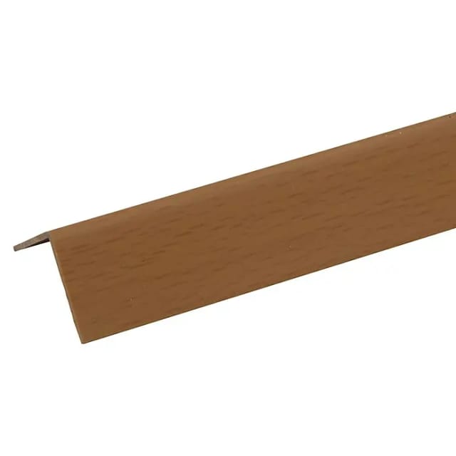 Winkelleiste Buche Kunststoff 30 mm x 30 mm Länge 2500 mm