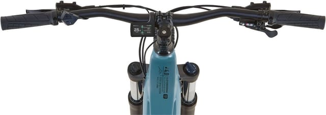 Prophete E-Bike MTB Dice 4.0 Full-Suspension Grau-Schwarz Matt 27,5 Zoll
