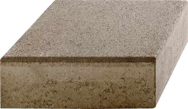 Kann Blockstufe aus Beton Braun 50 cm x 34 cm x 15 cm