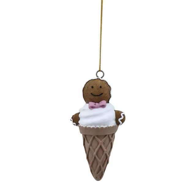 Dekofigur Pfefferkuchen Anhänger Lebkuchenmann 11,5 cm