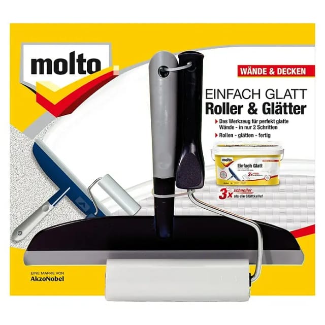 Molto Einfach Glatt Roller & Glätter