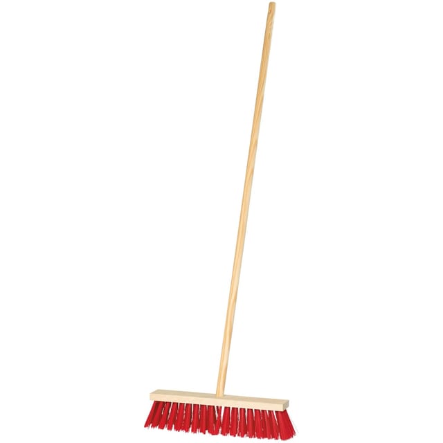 LUX-TOOLS Straßenbesen 40 cm mit Stiel
