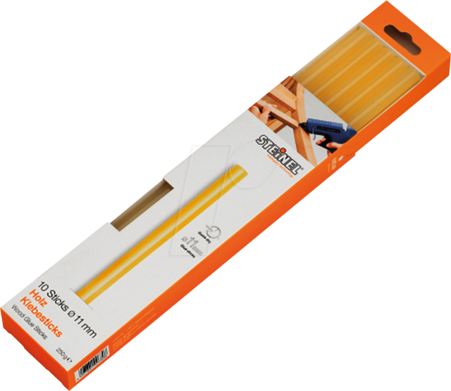 Steinel Holz-Klebesticks Ø 11 mm 250 g 10 Stück