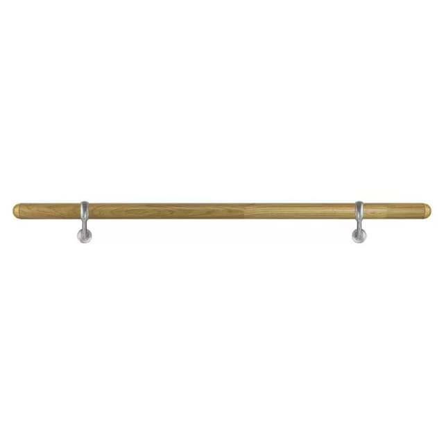 Treba Handlauf-Set H22 Ø 4,2 cm x 150 cm Eiche Lackiert