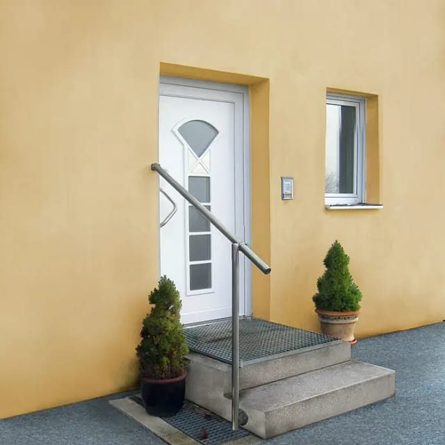 Treba Eingangsgeländer-Set GE3 Seitliche Montage 150 cm Edelstahl