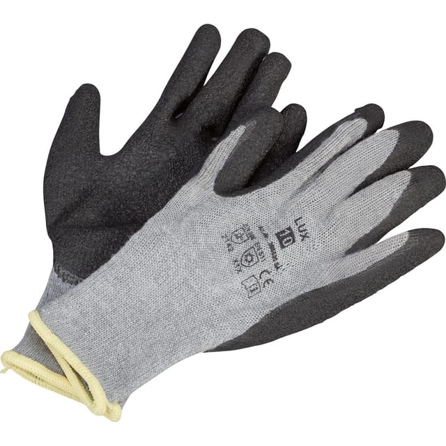 LUX-TOOLS Winterhandschuhe Latex Gr. 10