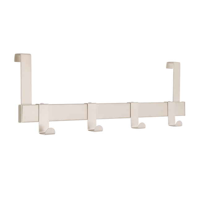 Siro Türgarderobe 1443 Metall Nickel Matt Länge 404 mm 4 Haken