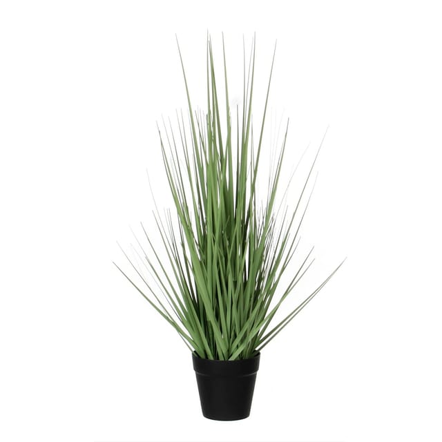 Mica Decorations Kunstpflanze Gras im Kunststofftopf Ø 30 cm x 53 cm Grün