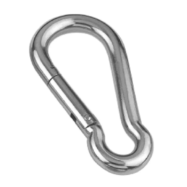 Seilflechter Niro-Karabinerhaken 40 x 4 mm