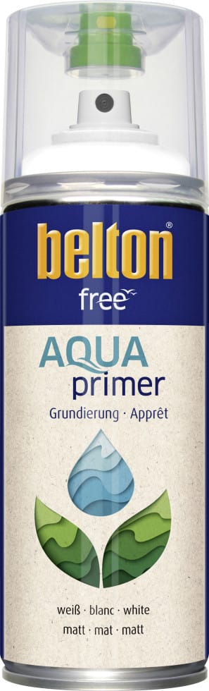 Belton Free AQUAprimer Grundierung Weiß matt 400 ml