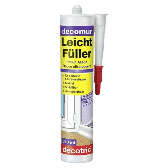 Decotric Leichtfüller L10 Decomur Weiß 310 ml