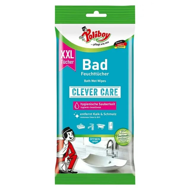 Feuchttücher XXL für Bad
