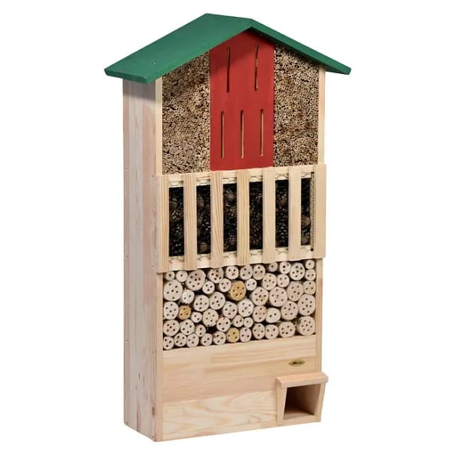 Dobar XXL Insektenhotel-Wand 58 x 30 x 110 cm Grün FSC®