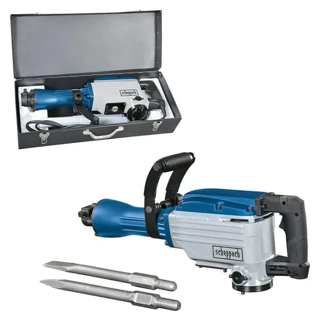 Scheppach 1600 W Abbruchhammer AB1600 mit Koffer