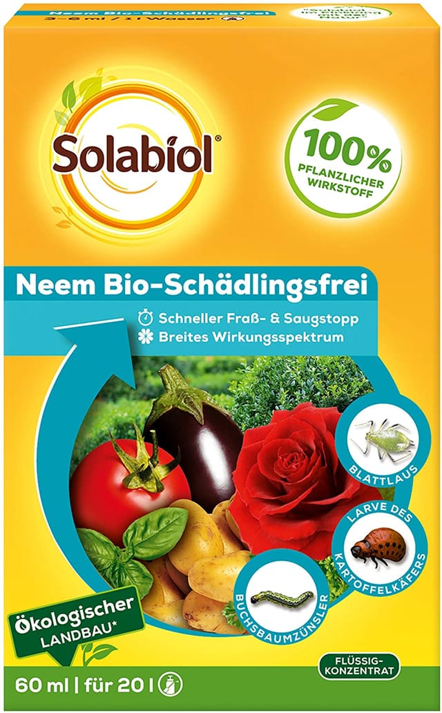 Solabiol Neem Bio-Schädlingsfrei 60 ml
