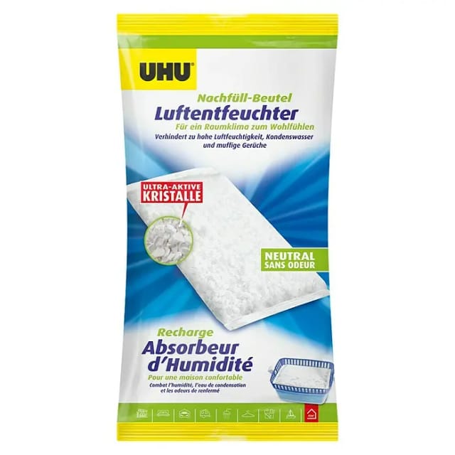 UHU Luftentfeuchter Nachfüllbeutel 1.000 g