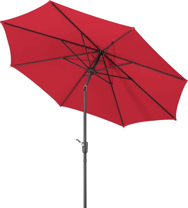 Schneider Marktschirm Harlem Ø 270 cm Rot mit Knickfunktion