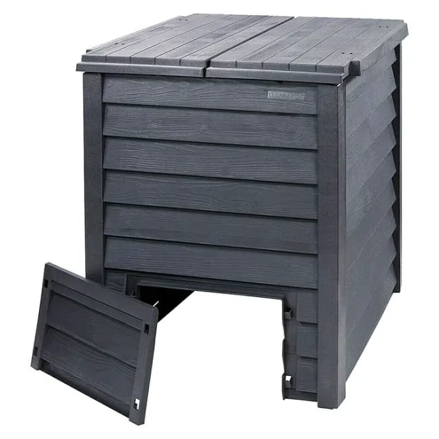 Garantia Komposter Thermo-Wood 600, Anthrazit-Braun