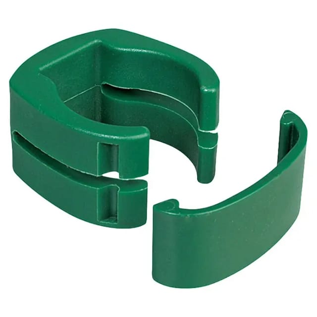 Alberts Fix-Clip Pro Befestigungs-Set Grün 34 mm