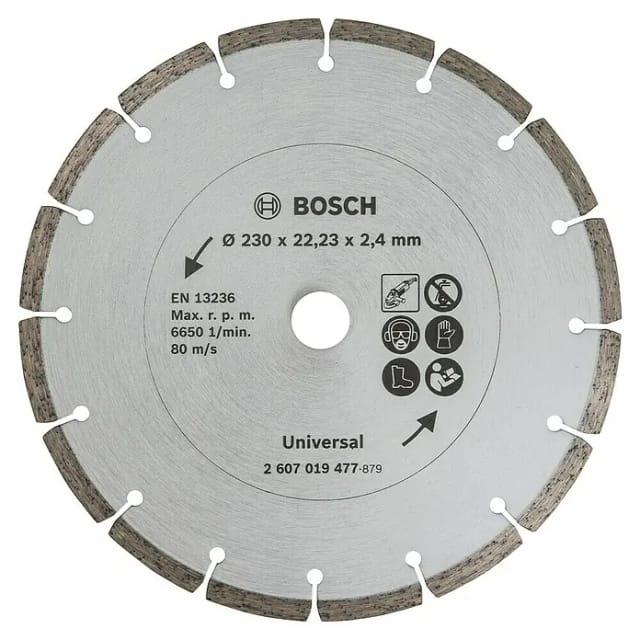 Bosch Diamanttrennscheibe Promoline für Baumaterial 230 mm