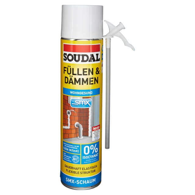 Soudal PU-Schaum Füllen & Dämmen SMX B2 500 ml