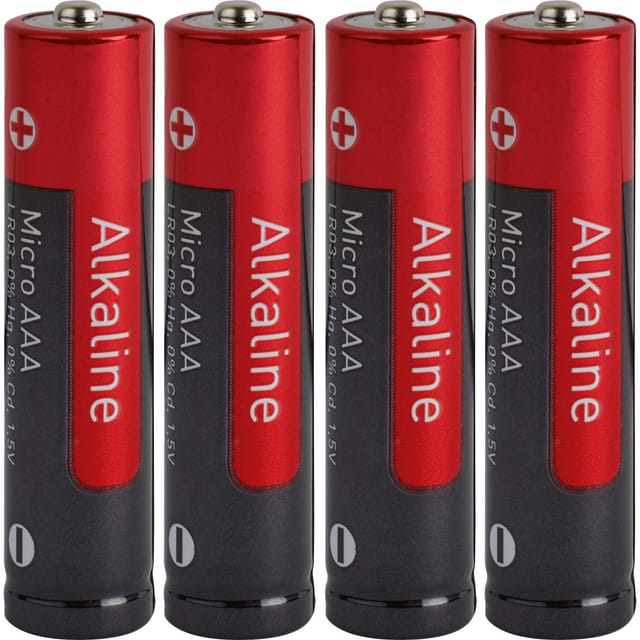 Alkaline Batterie AAA 4 Stück