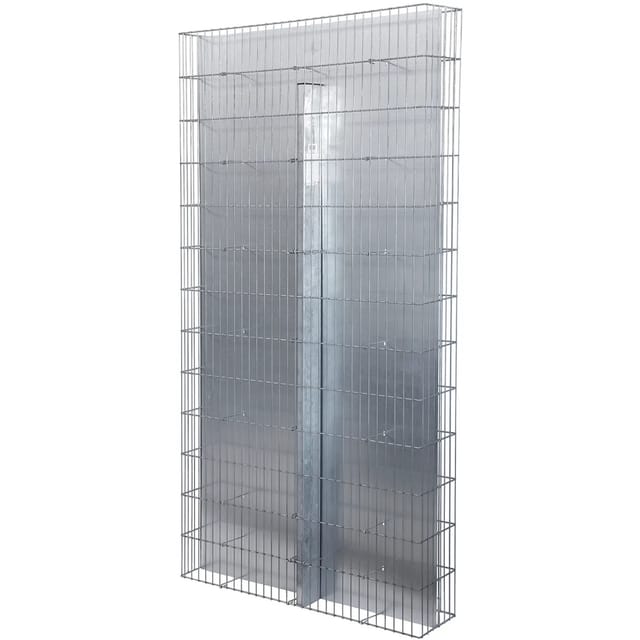 Bellissa Lärmschutz-Gabione 195 cm x 102,5 cm x 23,5 cm