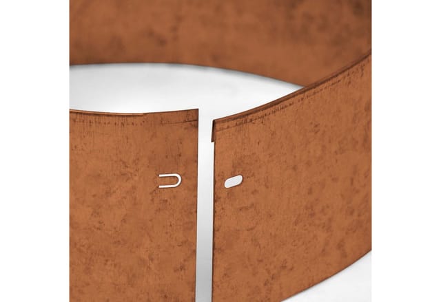 Bellissa Rasenkante Kreis Corten 13 cm x Ø 30 cm