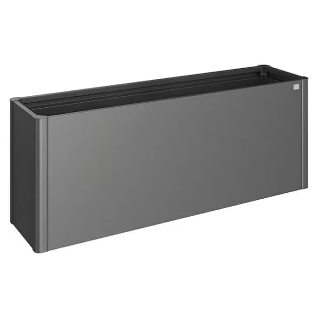 Biohort Hochbeet Metall Dunkelgrau-Metallic 77 cm x 201 cm x 53 cm