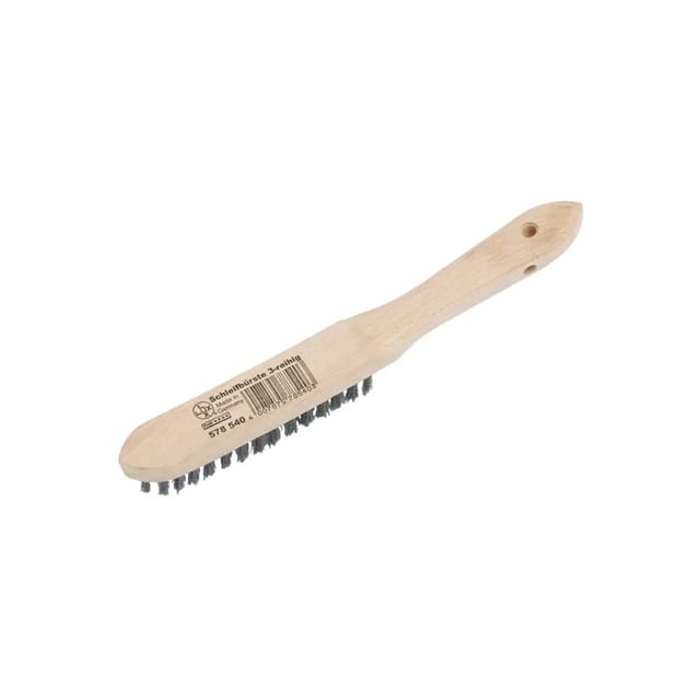 LUX-TOOLS Drahtbürste 3-reihig