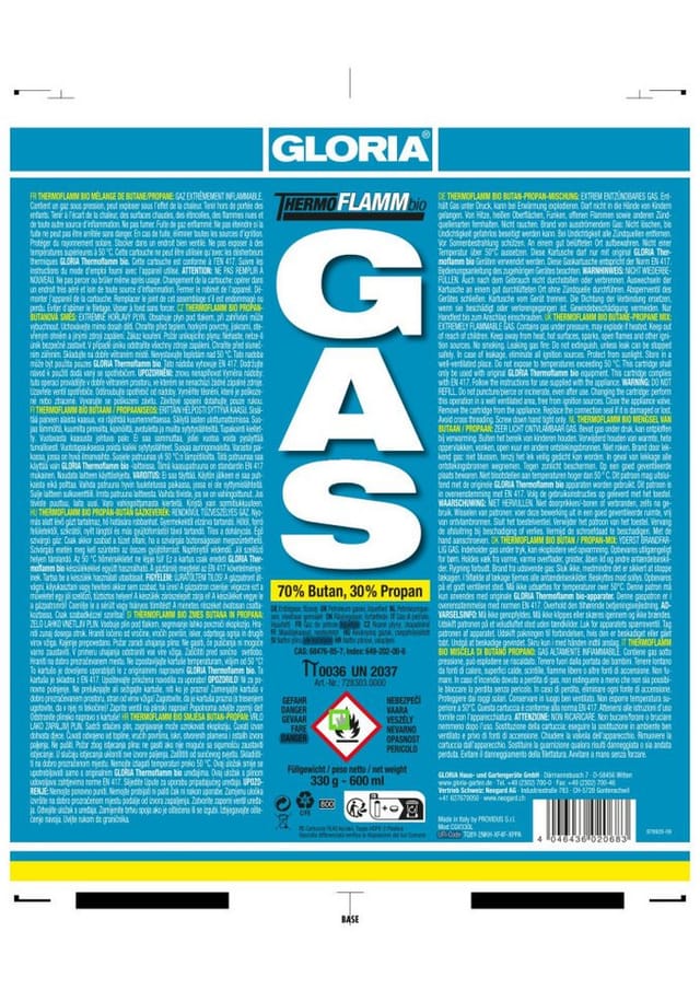 Gloria Thermoflamm Gas-Kartusche